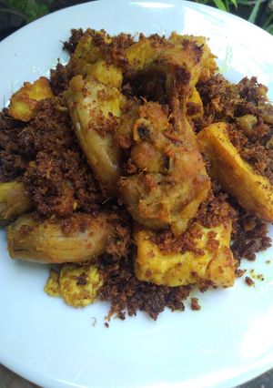 Foto resep Ayam dan tahu goreng rempah
