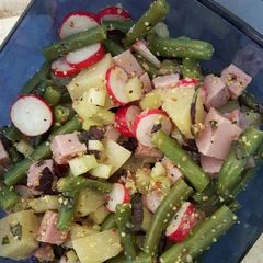 A picture of Grandma's potato salad.