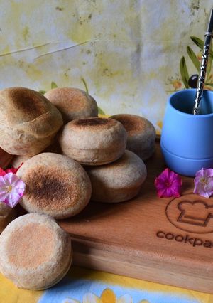 Una foto de English muffins integrales🌾