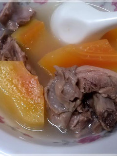 半熟木瓜雞湯♥ 的食譜成品照片