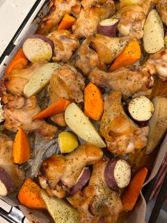 A picture of Oven-Baked Chicken.