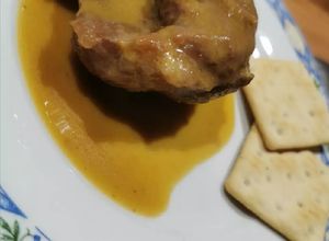 Una foto de Carrilleras de cerdo al PX gluten free