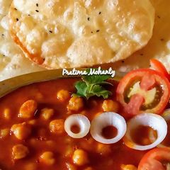 A picture of Chhole Masala.