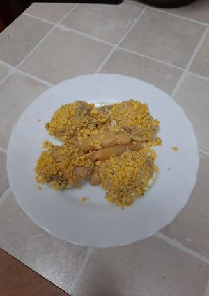 Una foto de Huevos rellenos de champiñones