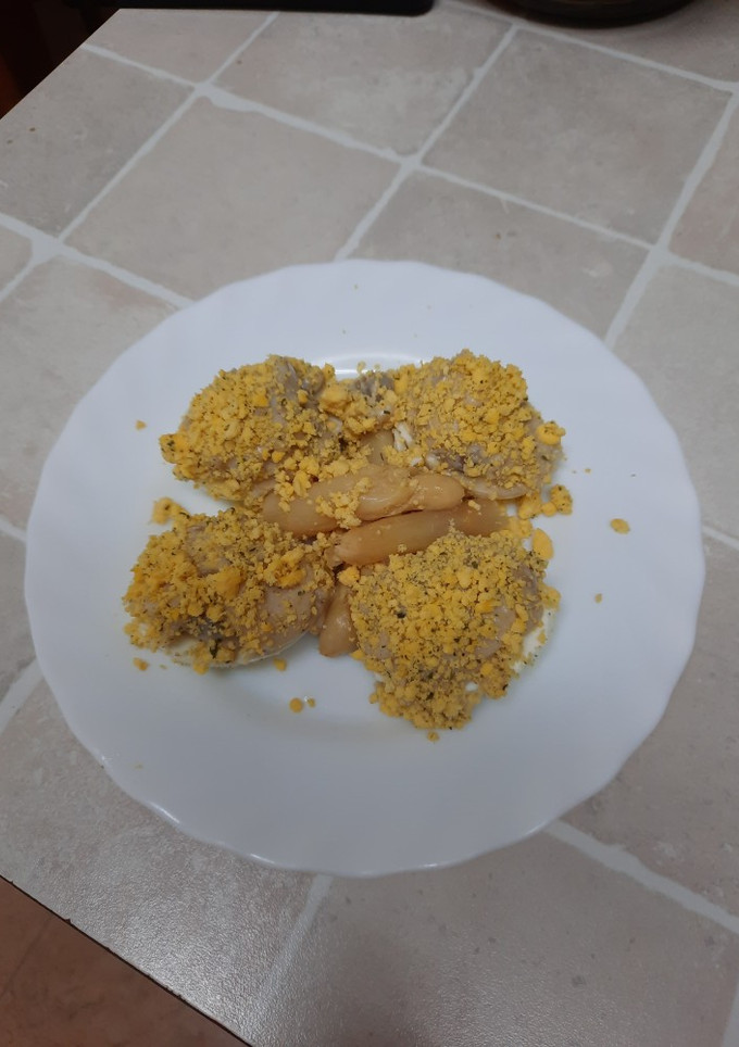Una foto de Huevos rellenos de champiñones