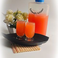 A picture of Watermelon pineapple mojito.