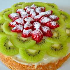 รูปของ Strawberry 🍓 & Kiwi Fruit Sweet Bun 