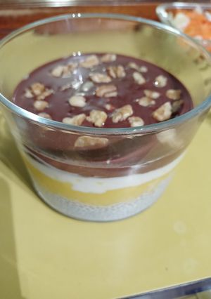 Una foto de Puding de chía