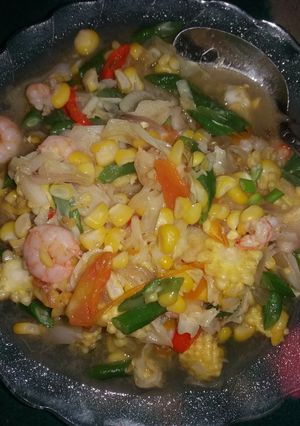 Foto resep Udang sayur
