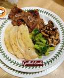 👩‍🍳Pan-Grilled Lamb🔥