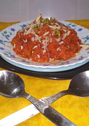 A picture of Carrot Halwa.