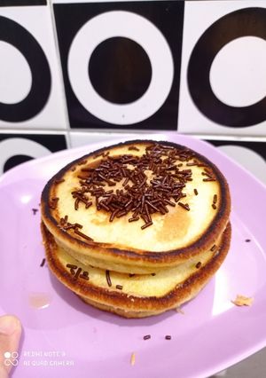 Foto resep Fluffy pancake simple