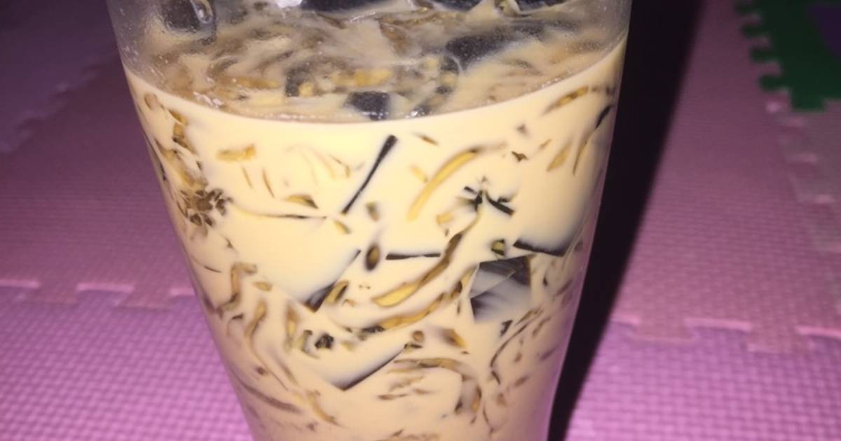 Resep Es Cincau Hitam Alaummisafa Oleh Kreasiummisafa Cookpad