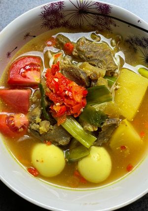 Foto resep Soto daging Lamongan