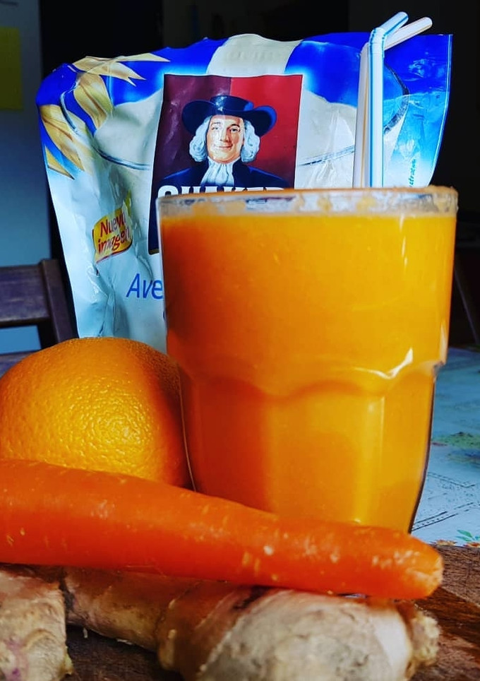 Una foto de Smoothie Naranja