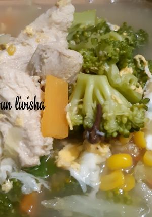 Foto resep Sup Ayam Telur Ceria
