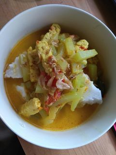 Foto resep Lontong Sayur Labu Siam