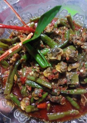 Foto resep Tumis kerang kacang panjang