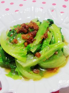 香蔥肉燥拌生菜 的食譜成品照片
