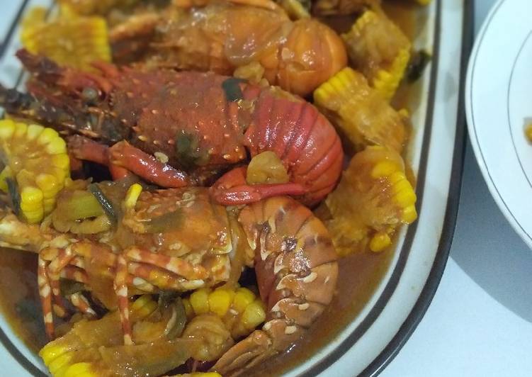 Lobster Asam Manis mix jagung🦞🌽