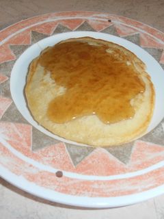 Φωτογραφία της συνταγής Αφράτα pancakes με μέλι. Για το πριγκιπικό πρωινό