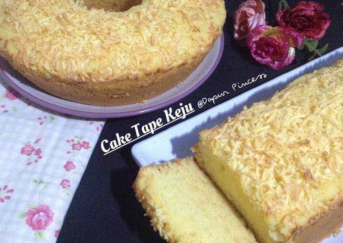 Resep Cake Tape Keju Oleh Rindaags Cookpad