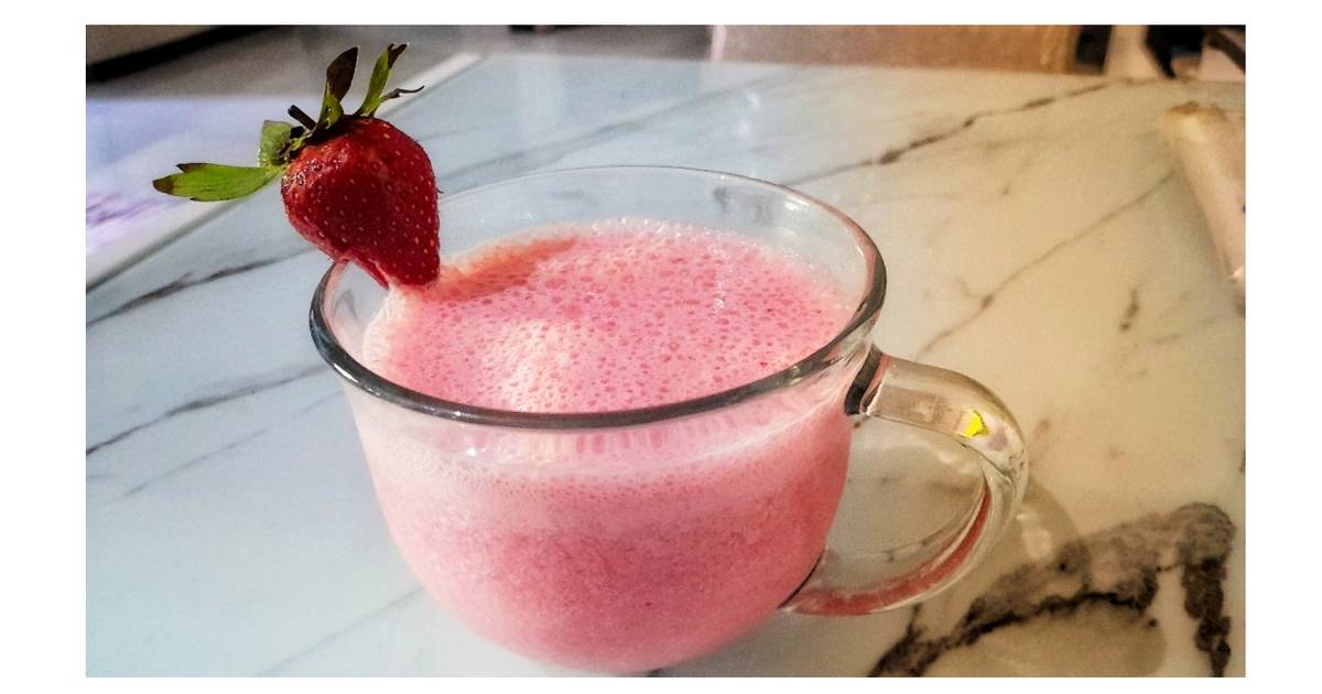 1.044 resep smoothie strawberry enak dan sederhana ala
