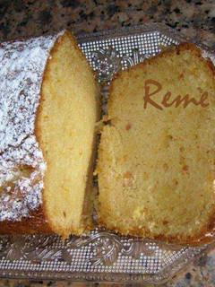 Una foto de Bizcocho de turrón