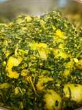 Aloo methi curry (fenugreek potato)