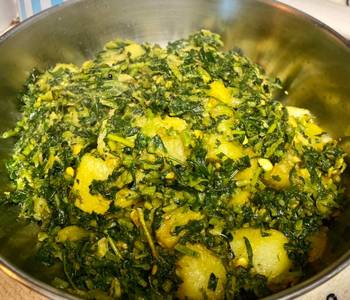Latest Recipe Aloo methi curry fenugreek potato Delicious Steady