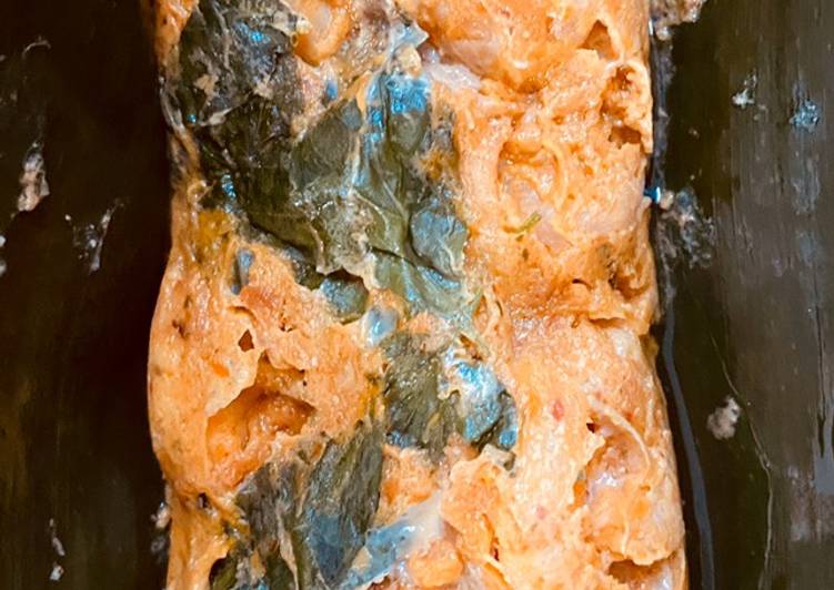 Langkah memasak Brengkesan Urang Suroboyo/pepes udang Surabaya, Menggugah Selera