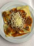 Raviolones de ricota y espinaca sin gluten con premezcla Doña Pacha