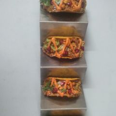 A picture of Dabeli Tacos-Fusion Recipe.