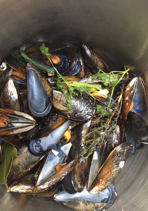 Une photo de Moules meunières