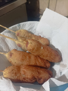 Una foto de Corn dog a mi manera