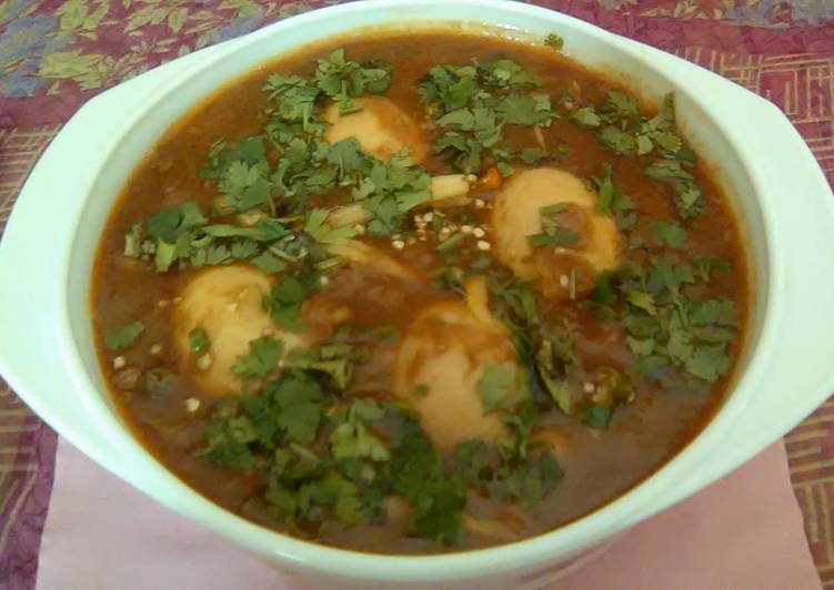 Recipe of Super Quick Homemade KARACHI FOOD STREET&#39;S FAMOUS DISH ANDA CHANA