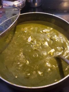 A picture of Spinach Broccoli Curry.