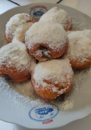 Foto resep Donat bulat isi coklat