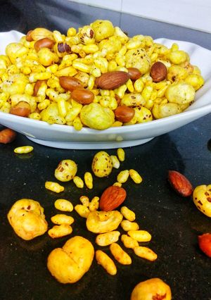 A picture of Guilt-free chivda.