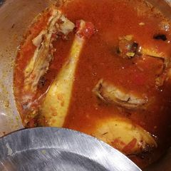 A picture of Chicken stew.