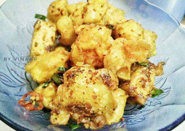 Tahu Crispy Pedas Asin