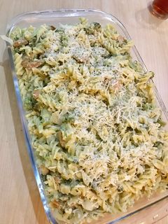 Foto resep Pasta dengan udang / Pâtes aux crevettes
