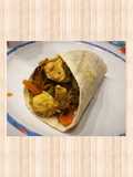 Tacos, burritos o rapiditas de pollo y verduras