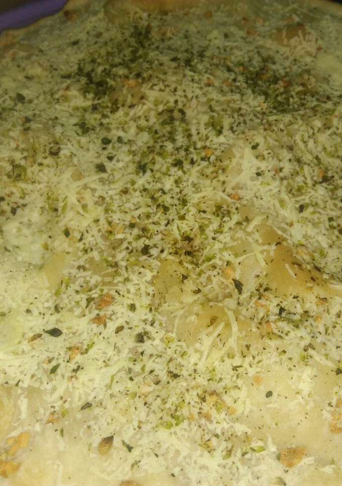 Una foto de Pizza pan de ajo (sin levadura)