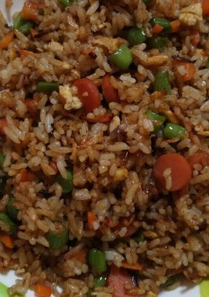 Foto resep Simplike Nasi goreng Sayur Ebi