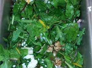 Una foto de Ensalada de rúcula a la Hector