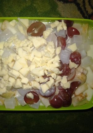 Foto resep Salad buah simple
