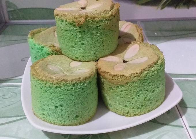 Bagaimana Membuat #46 Chiffon Pandan Putih Telur💚 Anti Gagal