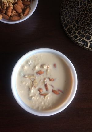 A picture of Paneer ki Kheer.