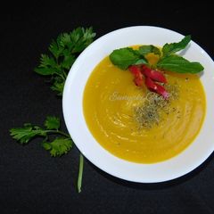 Pumpkin Soup A picture of Pumpkin Soup.